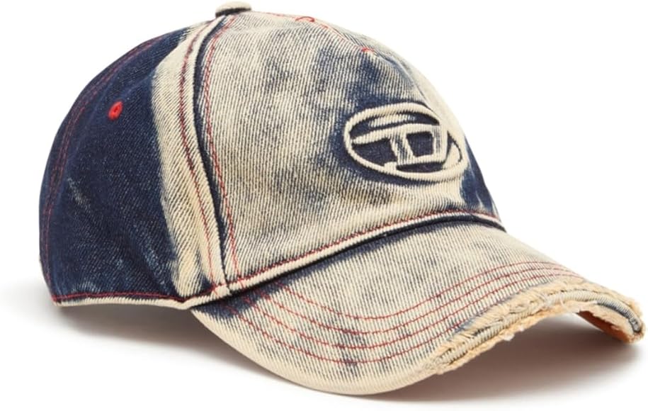 Amazon | [Diesel] [ディーゼル] メンズ キャップ Dロゴ デニム素材 