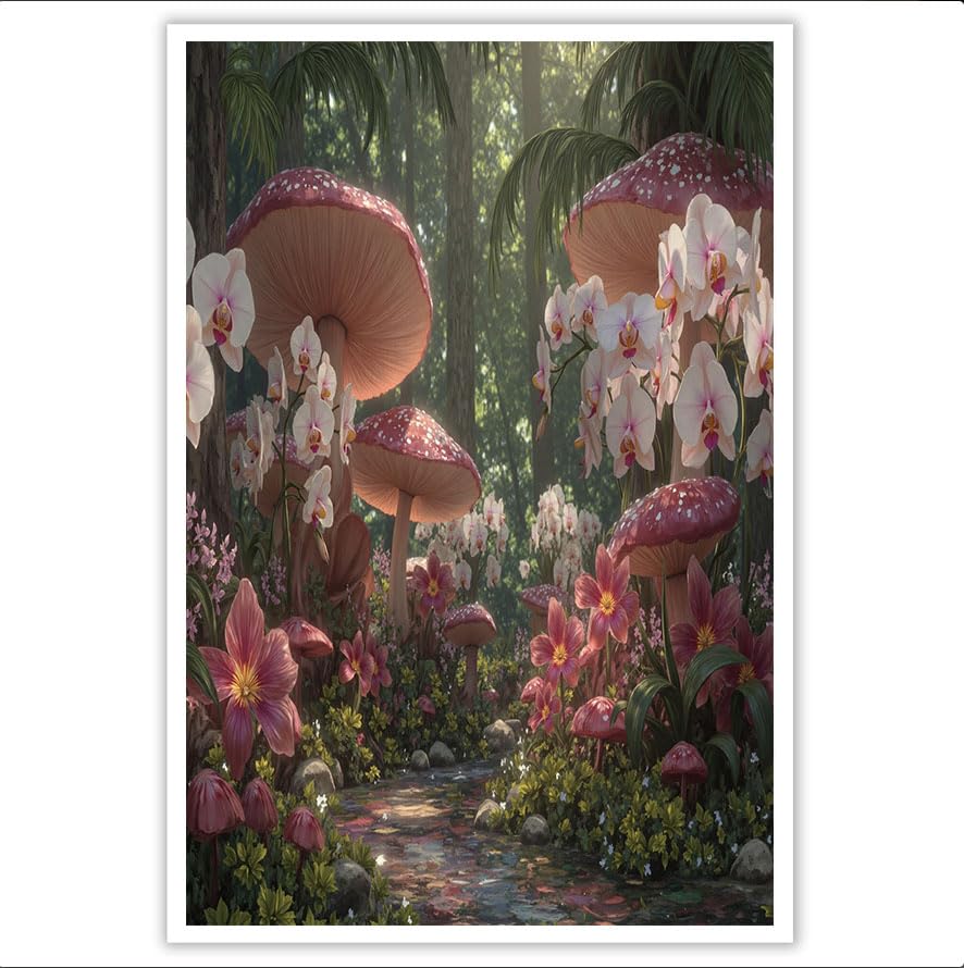 Cuadros decorativos en lienzo de 70x100 cm con láminas botánicas de diseño neutro