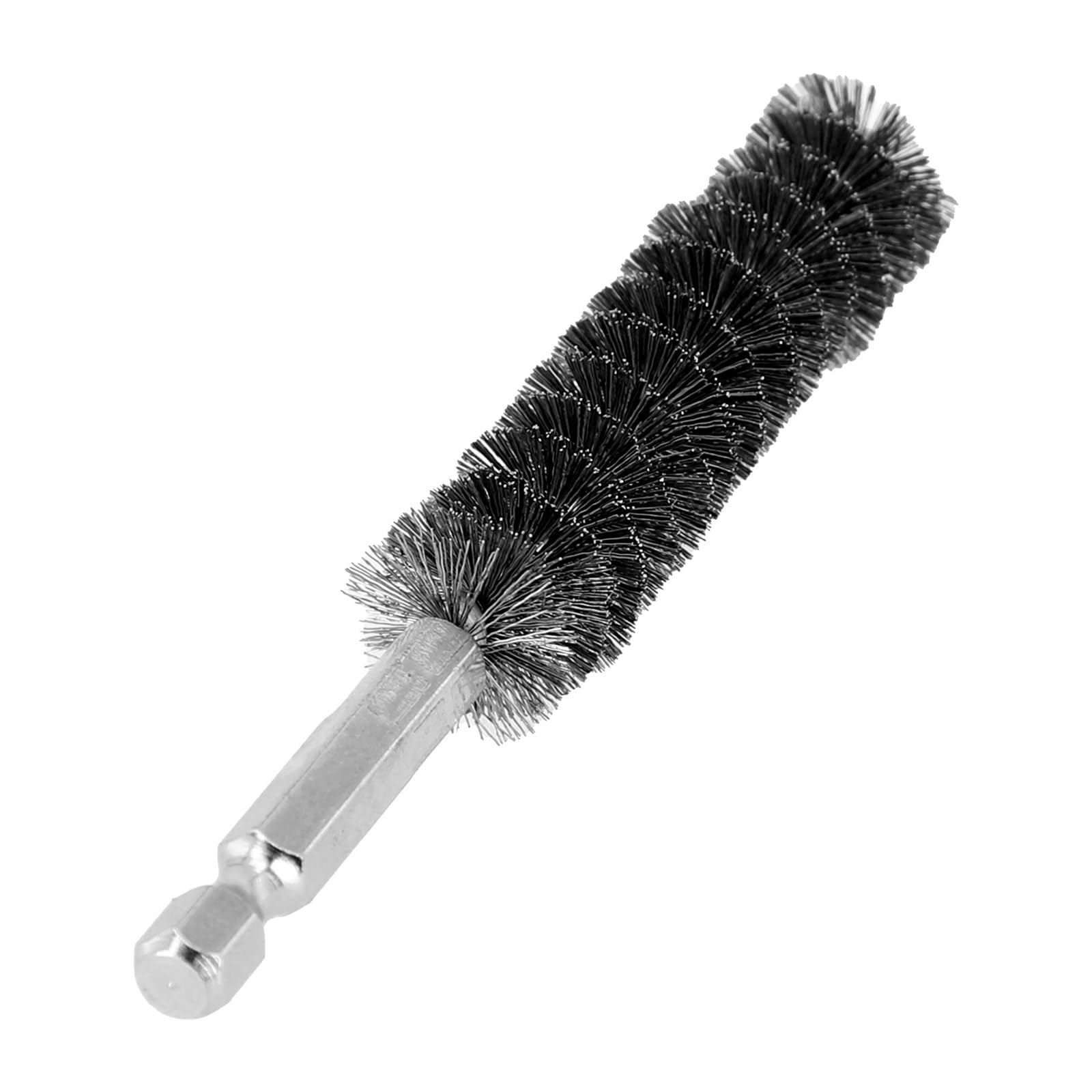 cepillo de alambre, Cepillos de tubo alambre, 1 unidad, 8 -19mm, cepillo perforación acero inoxidable, limpieza retorcido(19mm)