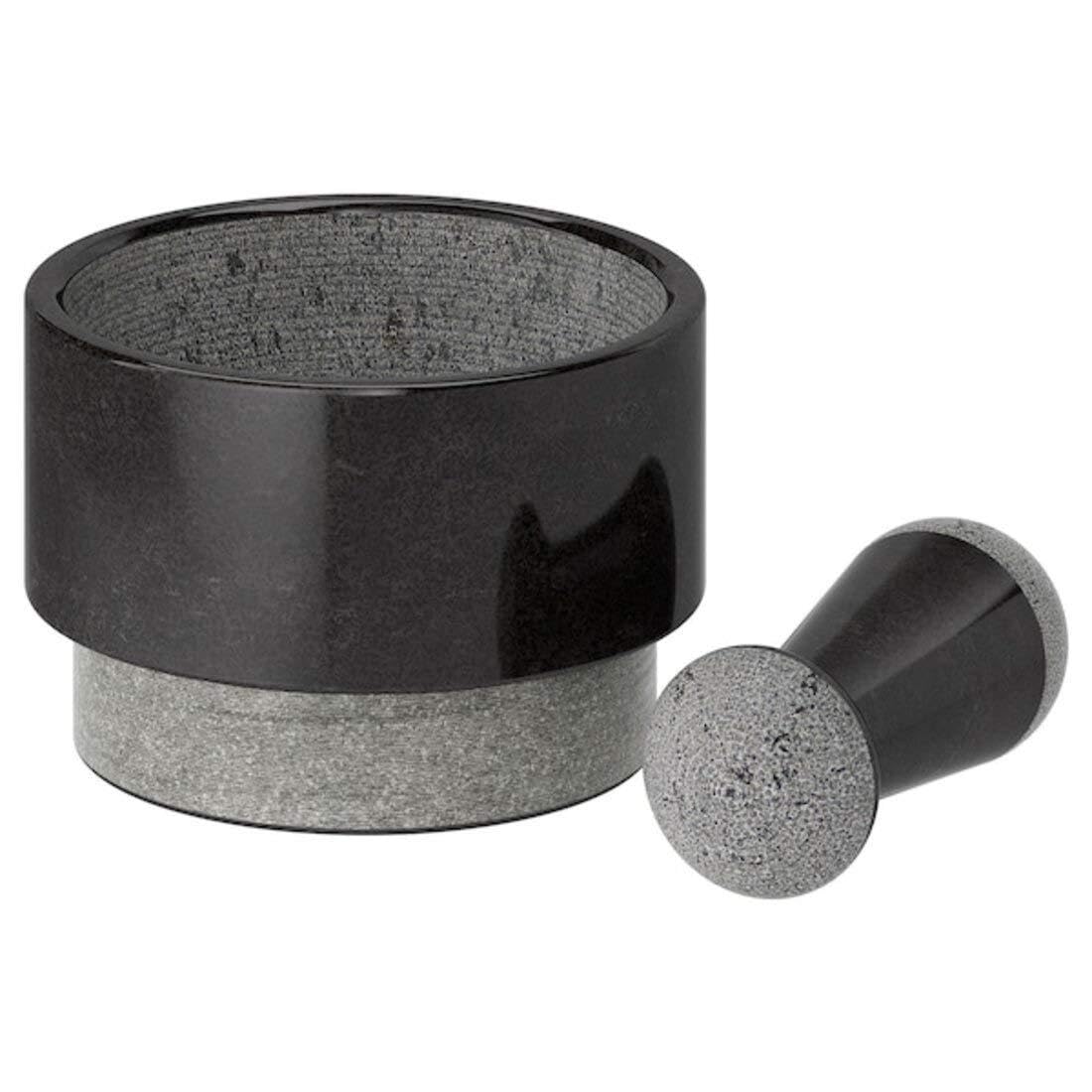 IKEA 602.012.51 Ädelsten Mortier et pestel Marbre Noir