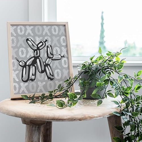 Miniatura 7 de Cute Aesthetic Room Decor - Grey Gray Wall Decor - Funky Wall Art - Minimalist Art - funny Wall Decor - Preppy - Chic Home Decor - Retro Print