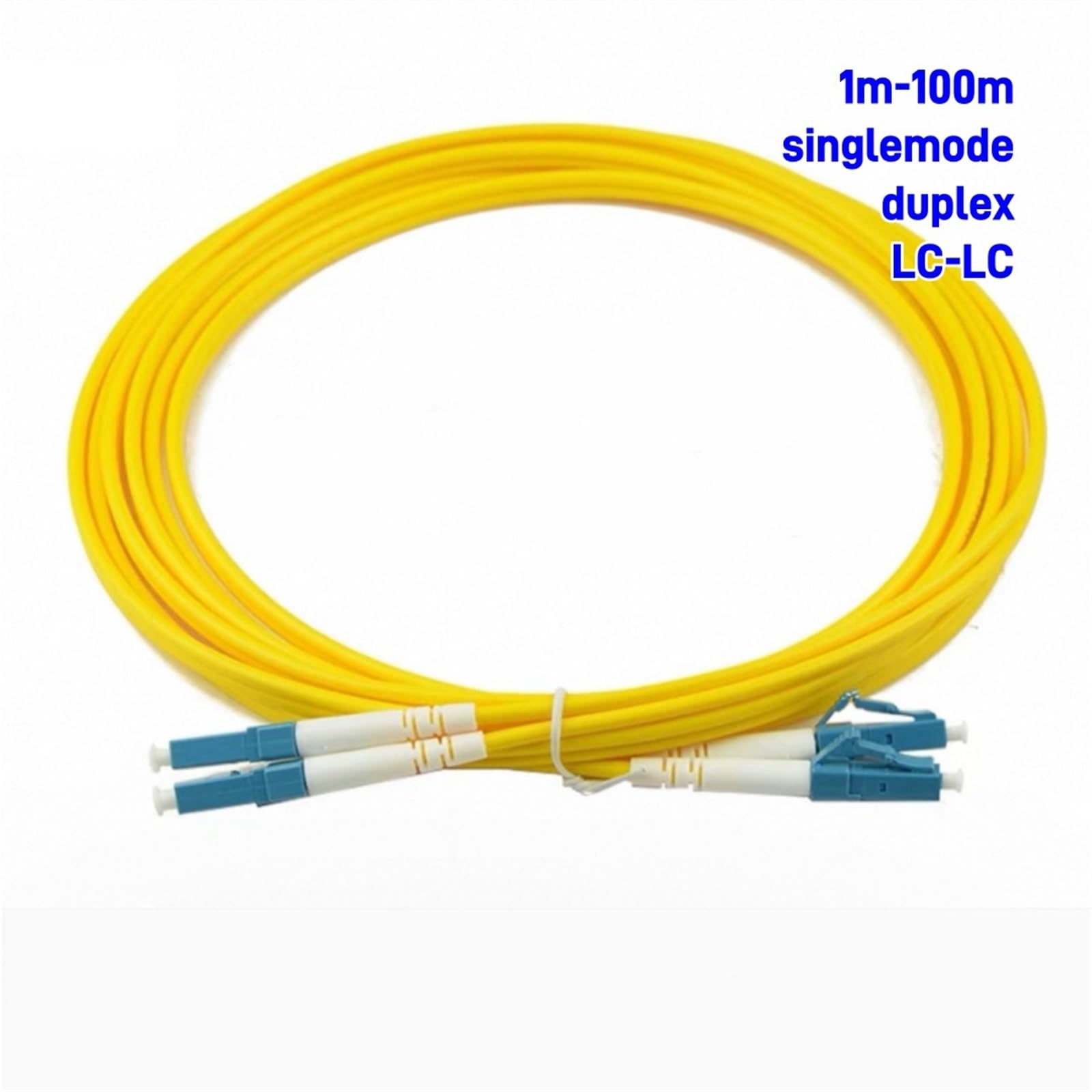 Cavo patch in fibra ottica LC-LC SM Duplex monomodale 10m 20m 30m 50m 100m LC 3mm 2mm Cavo jumper in fibra ottica(15m 2pcs)