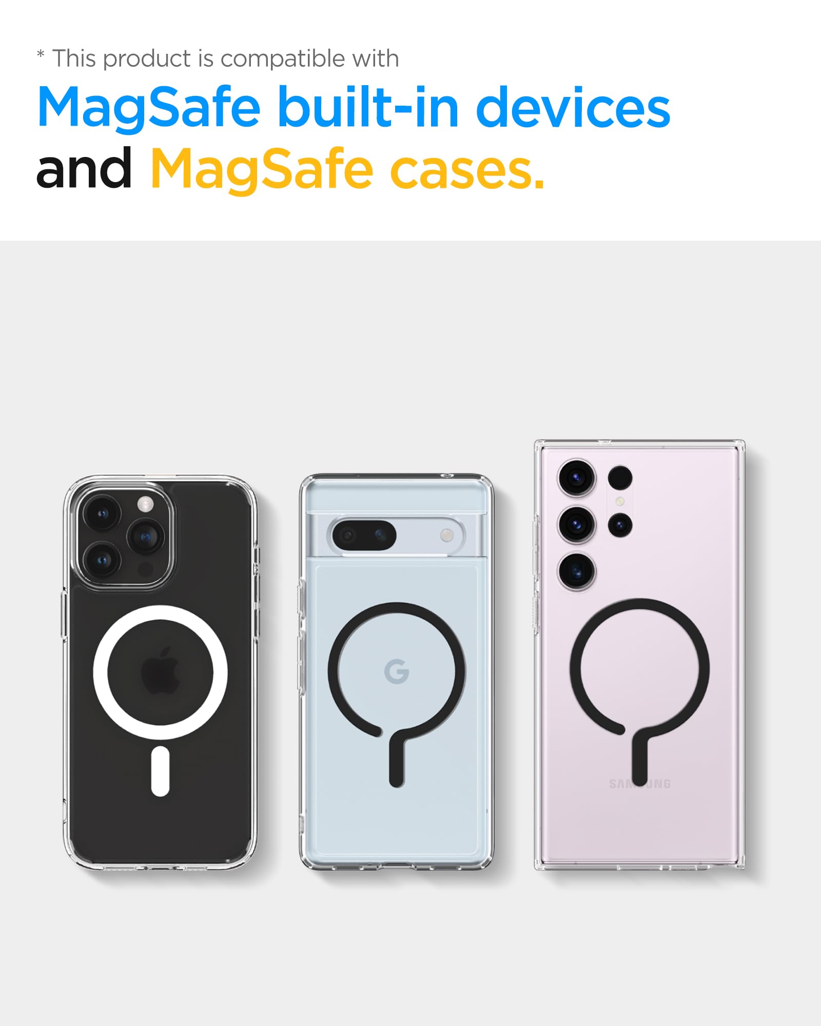 Spigen Treppiede Smartphone Bastone Selfie Compatibile con MagSafe Wondersnap MagFit S570W, Selfie Stick Bluetooth con Telecomando per iPhone, Galaxy, Pixel, Xiaomi, GoPro etc - Nero