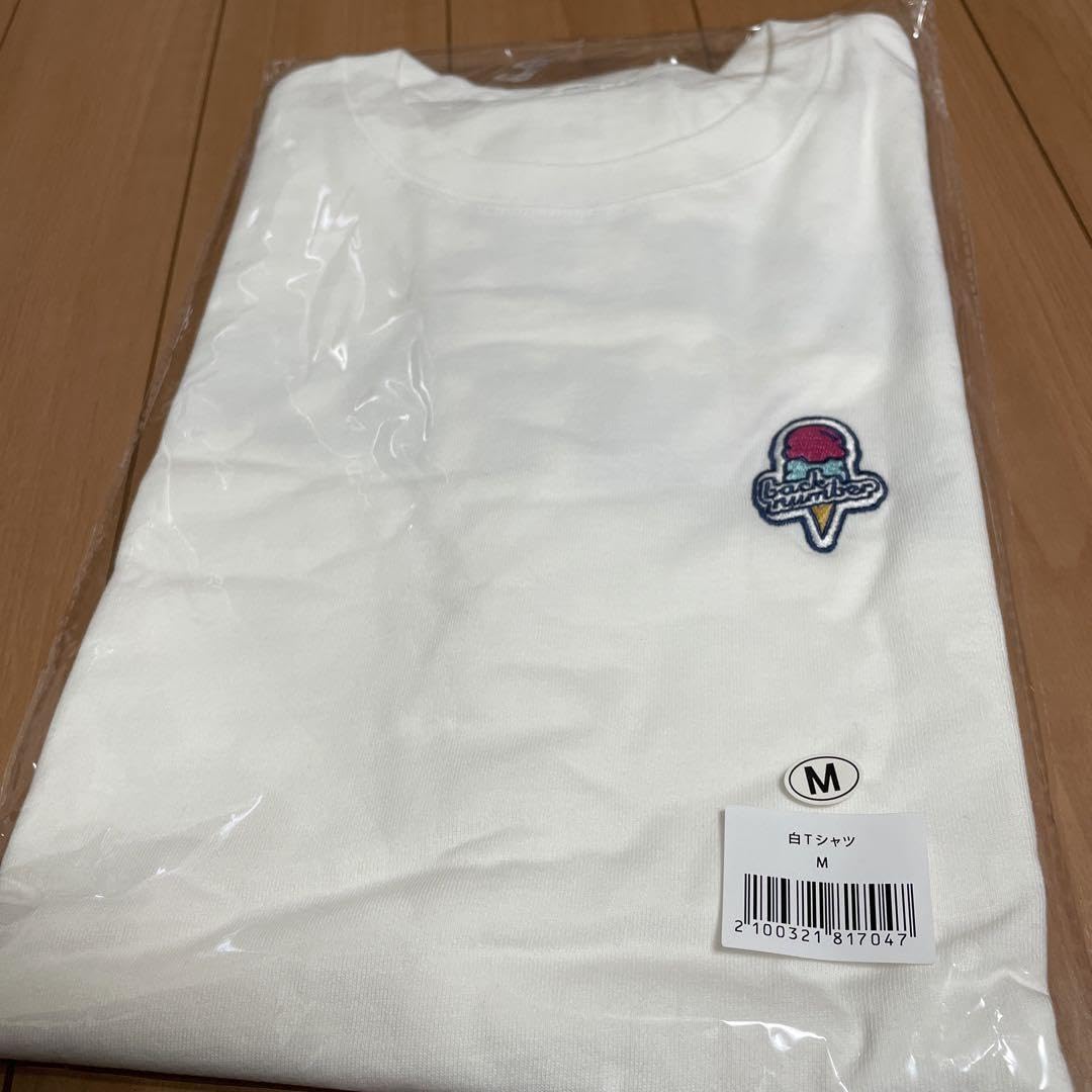 Amazon.co.jp: backnumber◎2023アイスパッチTシャツ◎ライブグッズ
