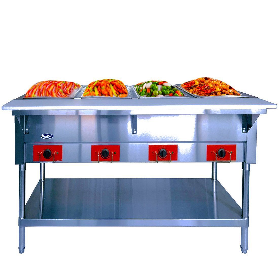 Commercial Electric Steam Table ATOSA 240V Stainless