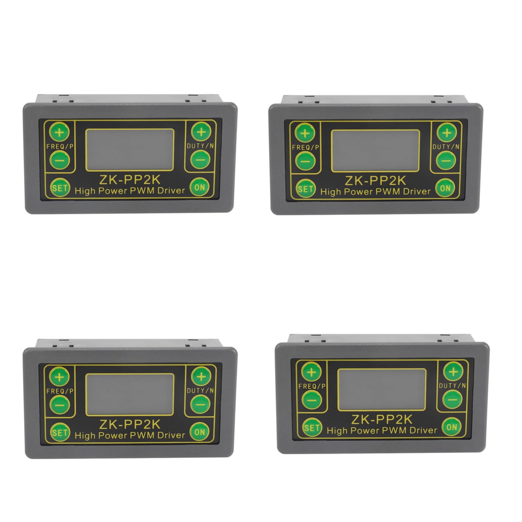 Jnchdghwa As Shown 4X -Pp2k Pwm Dc 3.3-30V 12V 24V Motor Speed Controller Regulator 8A 150W Adjustable Led Dimmer Pulse