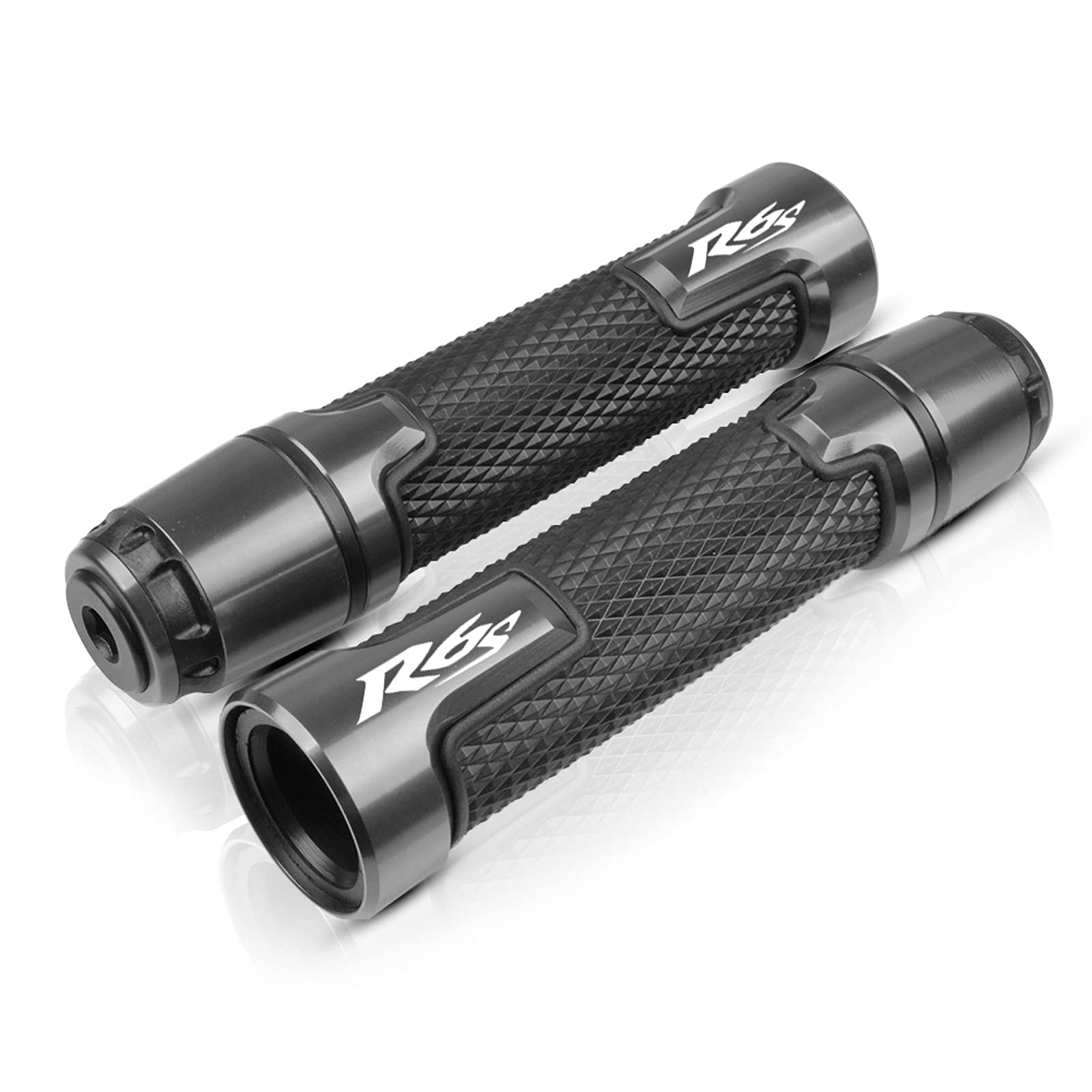 Moto Impugnatura 7/8 "22 Millimetri di CNC del Motociclo Impugnatura del Manubrio Maniglia Bar Moto Manopole del Manubrio per Yamaha YZF R6S YZF-R6S 2006 2007 2008 2009 (Color : G)