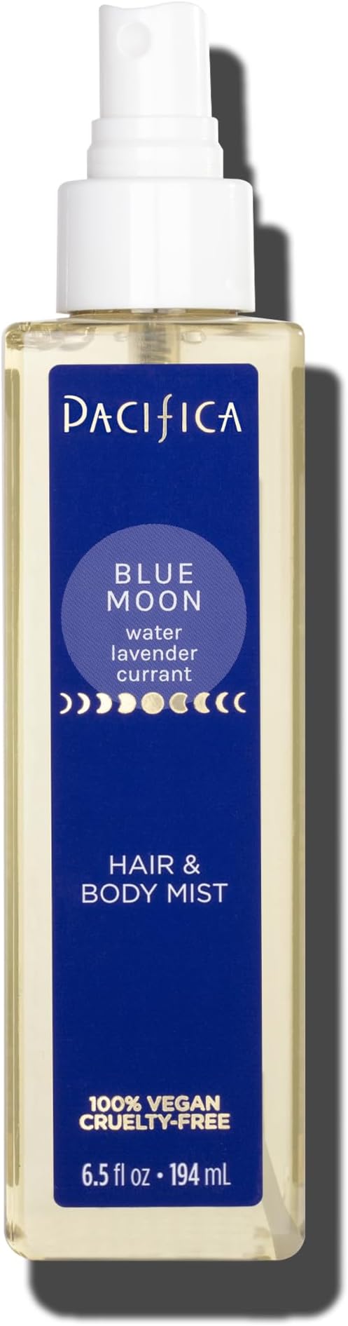 Hair Perfume & Body Fragrance Spray Mist - Blue Moon with Lavender & Currant – Alcohol-Free, Vegan & Cruelty-Free, 6.5 oz