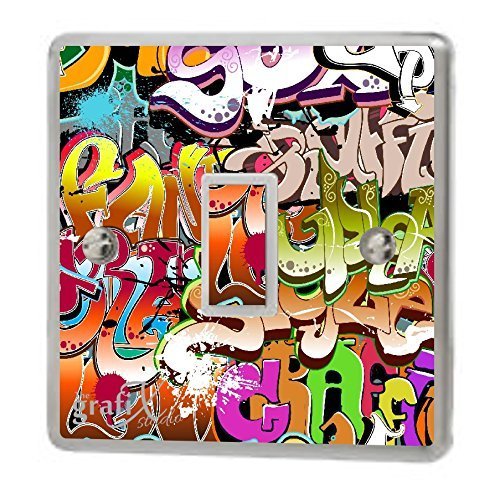 Graffiti Light Switch Sticker Vinyl Decal / Skin cover sw4