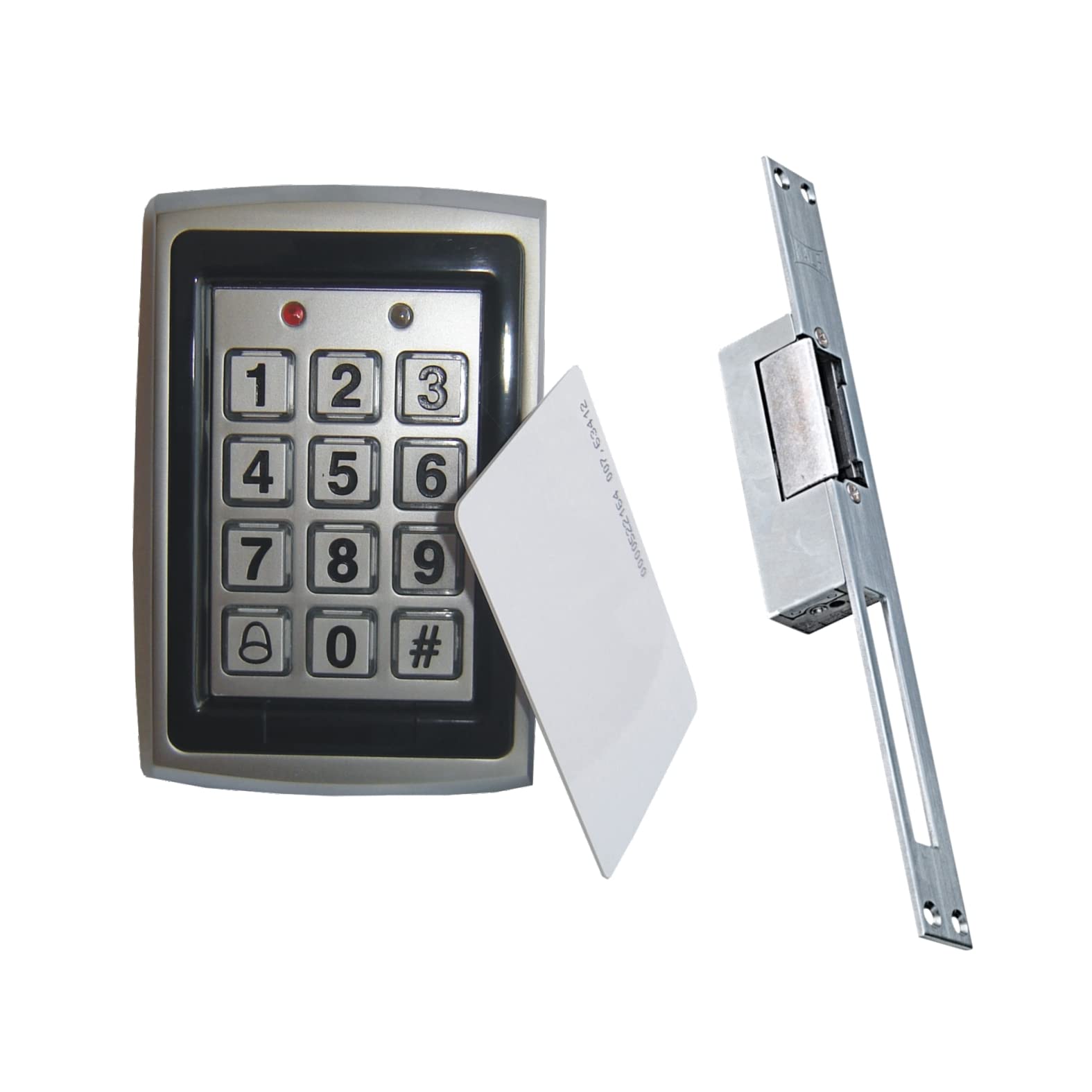 Lorex LR-DPH2 Coded Card Door Access System with Electric Lock Strike and Proximity Cards