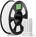 DEEPLEE PLA Plus PLA+ 2.0 Filament White 1kg 1.75mm Dimensional Accuracy +/- 0.03mm, Fast Printing 30-300mm, 1 Spool for FDM 3D Printers