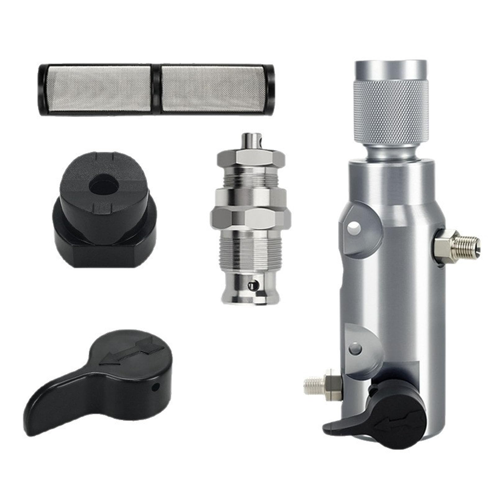 Generic Zestaw Zaworu Zwrotnego Kolektora Filtra Cieczy do Bezpowietrznego Urządzenia Natryskowego Ultra Max II GMAX Trwałe Części Zamienne 15G455 287167 Stal Nierdzewna
