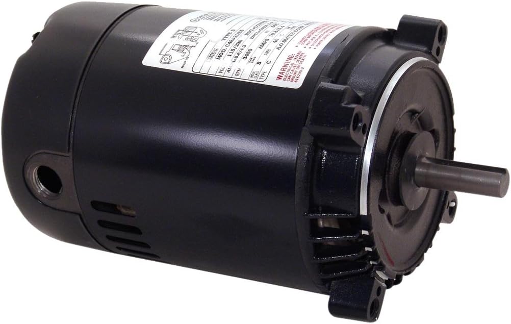 Century Q1102 Square Flange Single Phase Jet Pump Motor