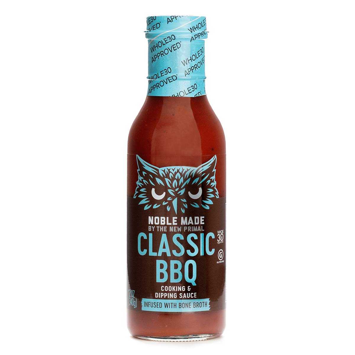 The New PrimalClassic BBQ Cooking & Dipping Sauce, Whole30 Approved, Gluten-Free, 12 Oz