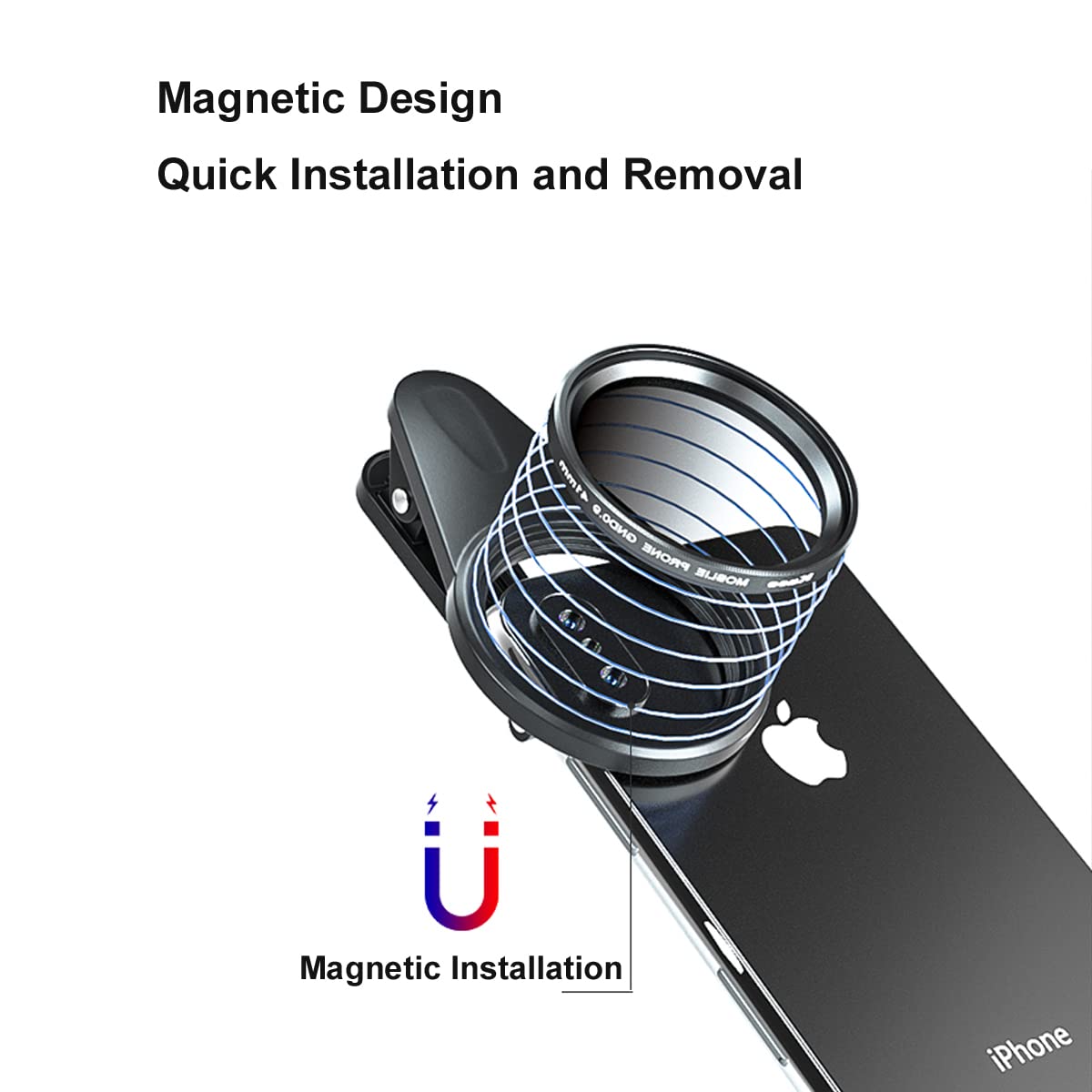 Filtre CPL Magnétique Pour IPhone – Moins De Reflets, Plus De Couleurs !