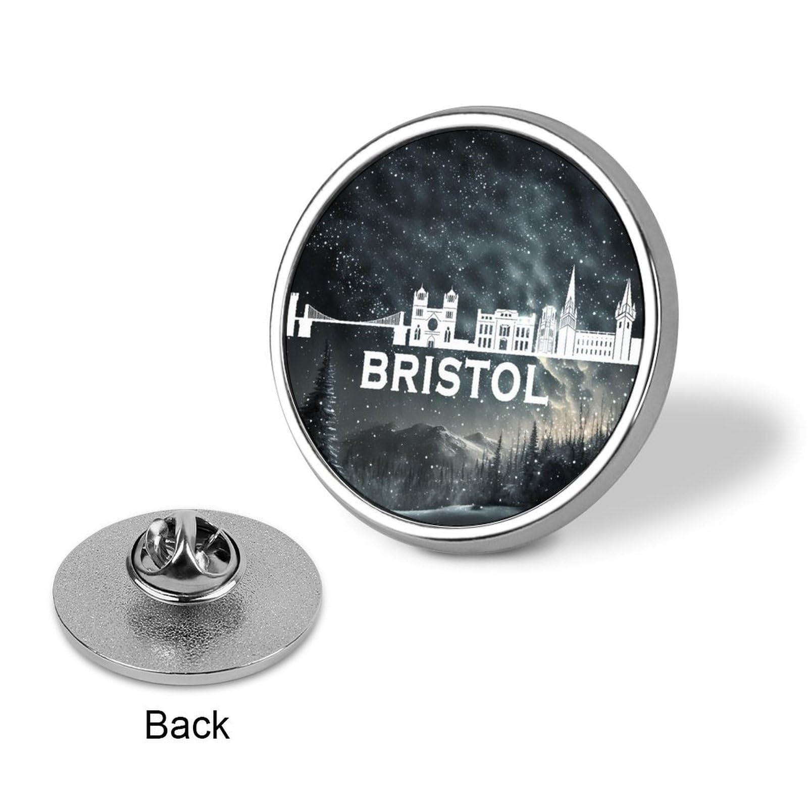 UK Coventry Skyline Emaille-Anstecknadel-Set, Nation's Hauptstadt, Souvenir-Anstecknadeln für Rucksäcke, Reisende, Anstecknadeln, Stadtstaat, helles Pin-Set für Büchertaschen