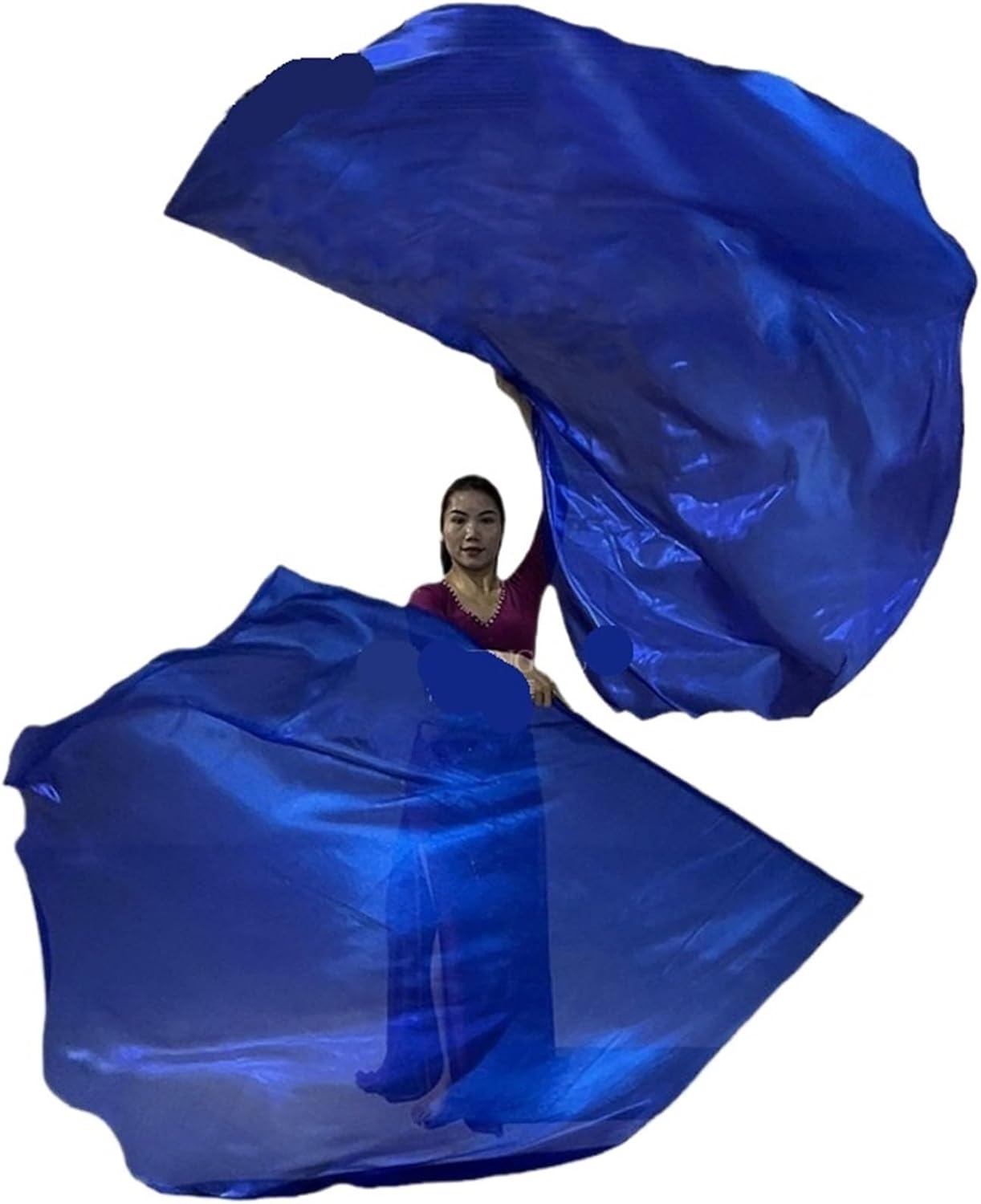 Dance Props Flag Gilded Cloth Half Round Belly Performance Soft Wings Suitable for belly dancing