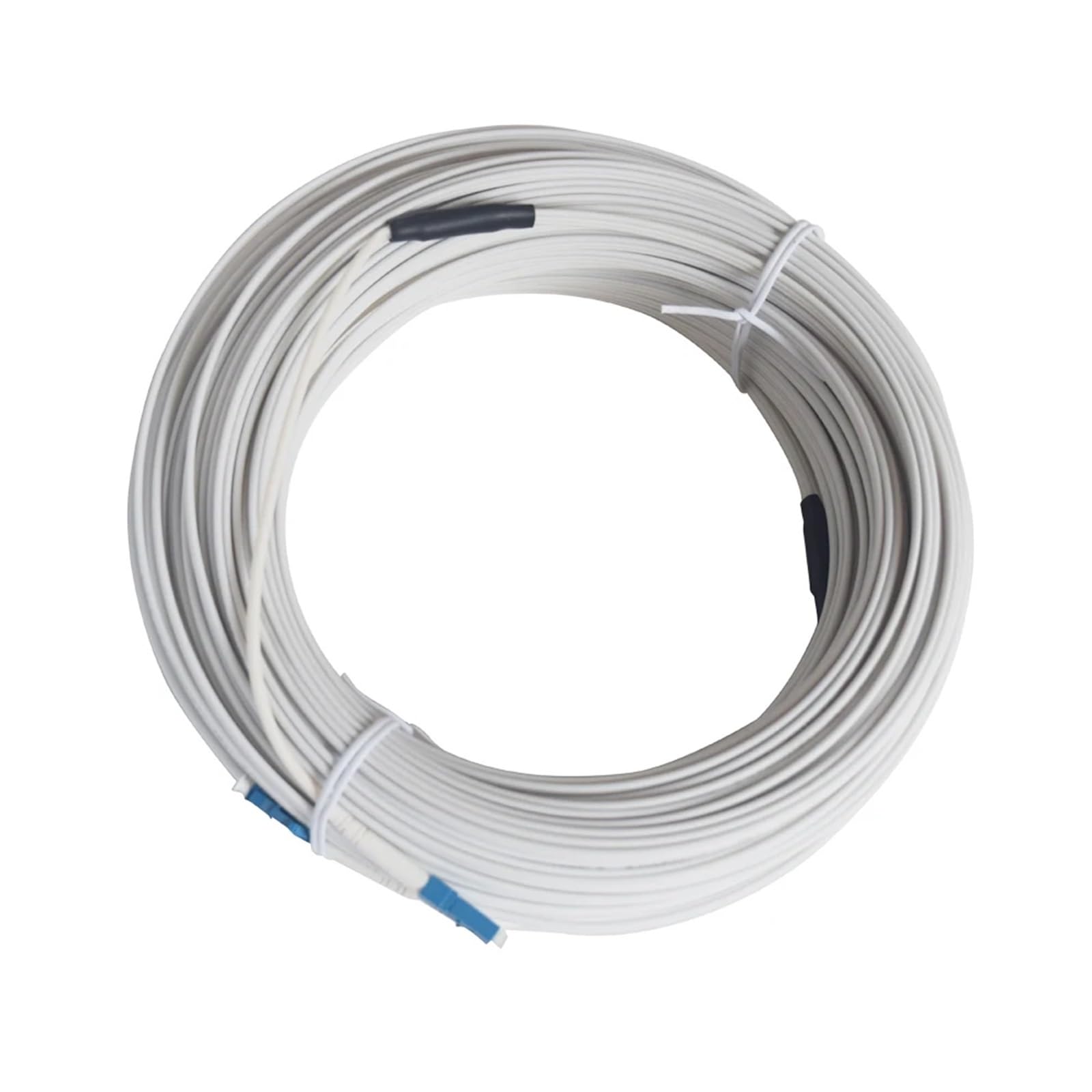 Cable de fibra óptica for exteriores, latiguillo, color blanco, SM, SX, PVC, 10 m, 15 m, 20 m, 30 m, 50 m, 70 m, LC-LC, LC/UPC, UPC(30m)