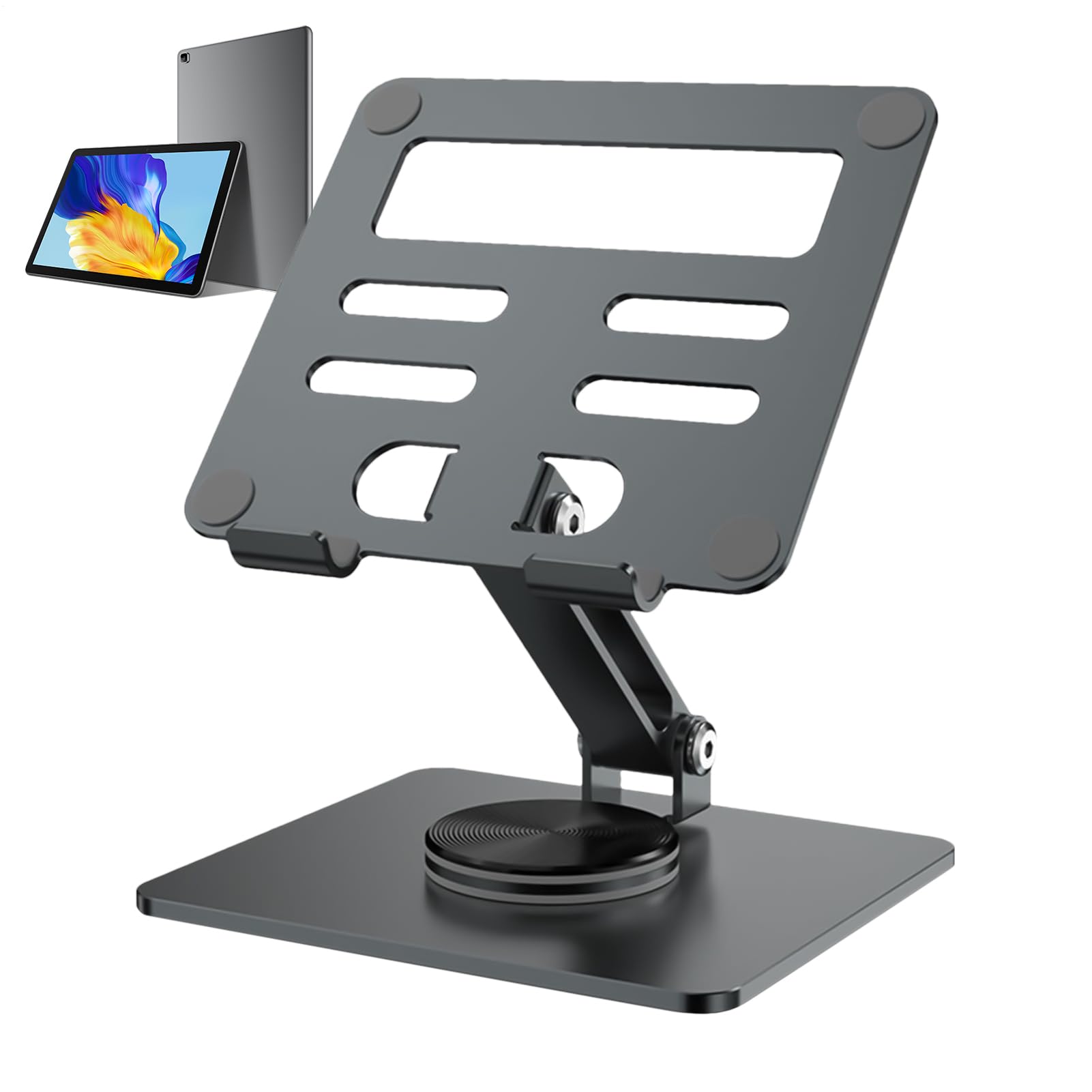 Regulowany na tablet stacjonarny, Regulowany na tablet stacjonarny Obrotowy