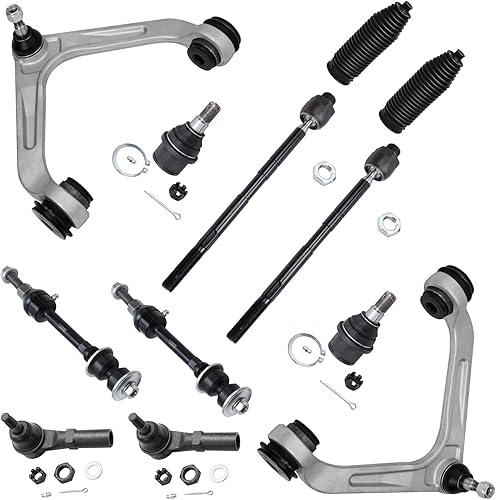 Miniatura 78 de Detroit Axle - Kit de suspensión delantera FWD de 12 piezas para Toyota Matrix Pontiac Vibe 2003 2004 2005 2006 2007 2008, 2 brazos de control