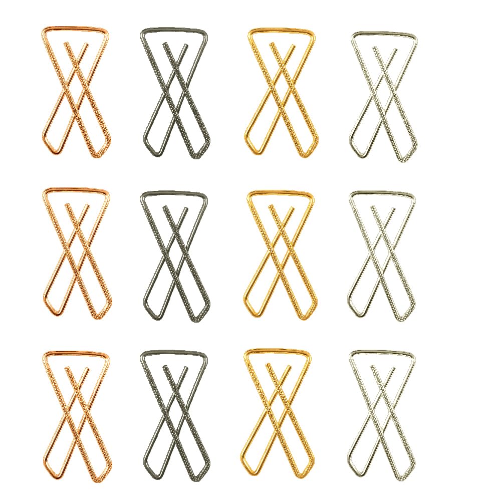 Soika® Saree Pins Brooches Hijab Pins X Style Waist Pleats Pallu Saree Pins Pack of 12 For Girls & Women (B0CYXXS1H8) Amazon Price History, Amazon Price Tracker