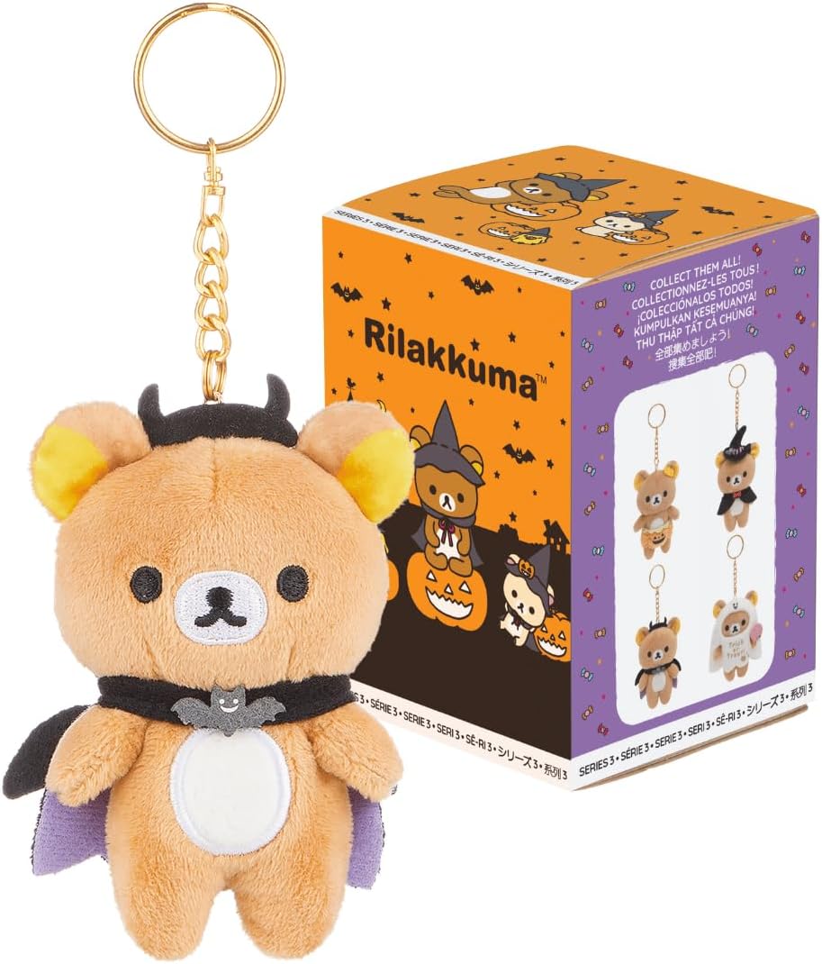 Rilakkuma Halloween Keychain Blind Box