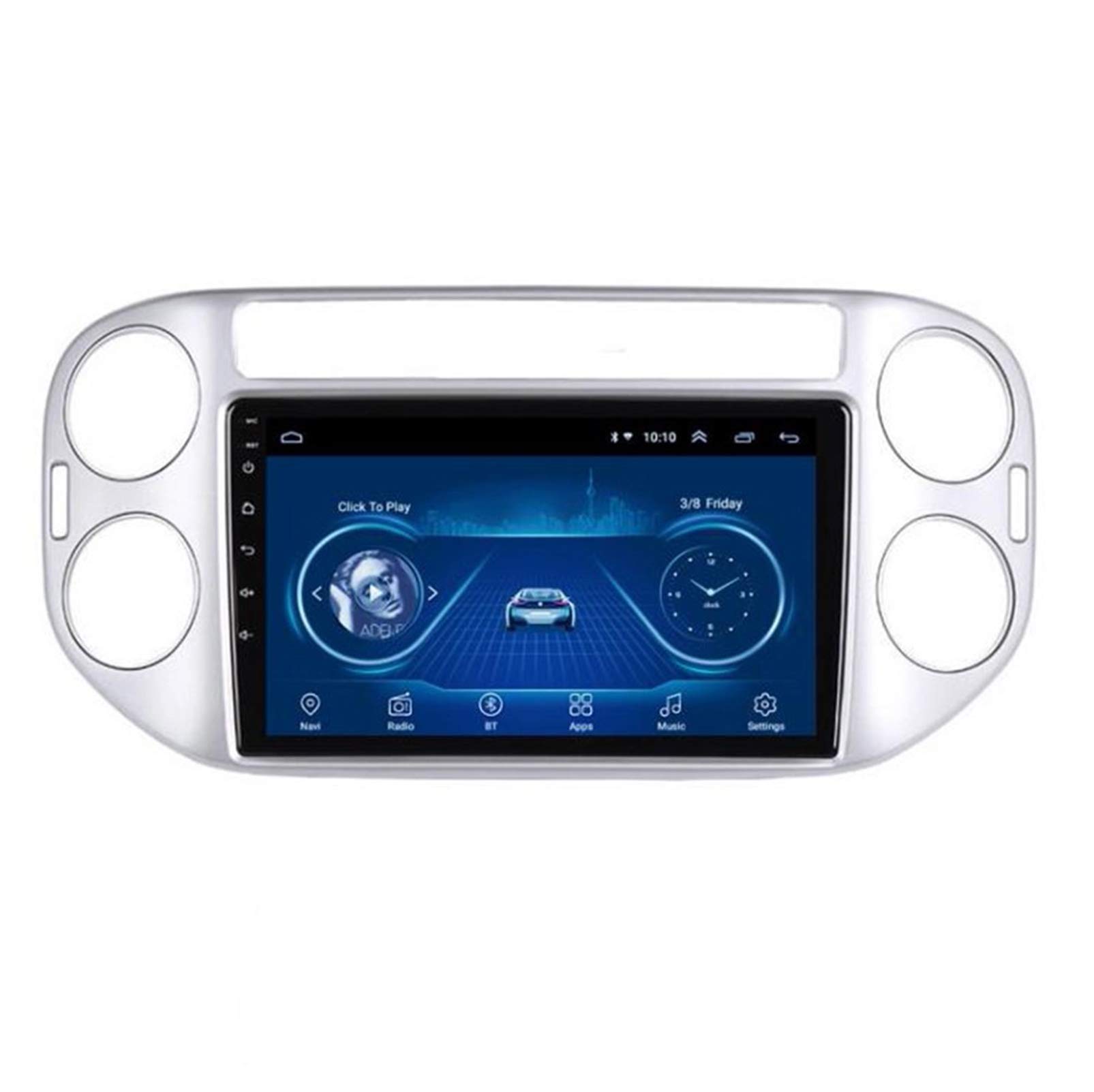 Autoradio Android 8.1 de 9 pulgadas para renovar tu Tiguan con navegación multimedia