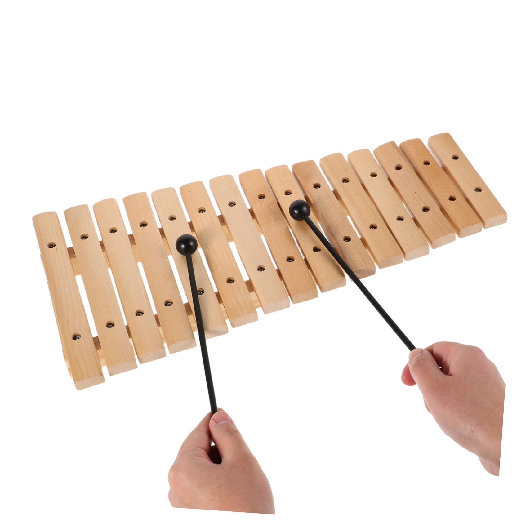 Xilofono Montessori in Legno 15 Note con Bacchette per Ragazzo Ragazza | Gioco Educativo per Asilo e Casa, Sviluppo Ritmico e Musicale, per Toddler