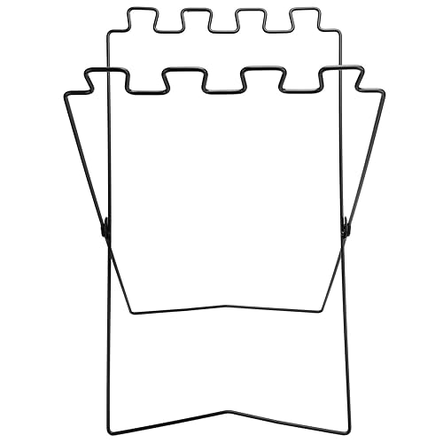 Miniatura 1 de TOPINCN Barbacoa Picnic Portátil Bolsa de Basura Estante Plegable de Alambre de Hierro Marco de 33 galones Bolsa de Basura Soporte de