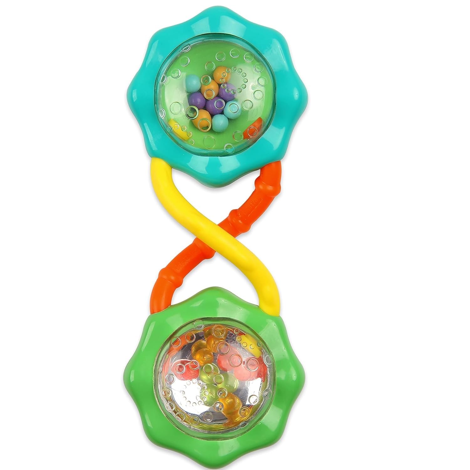 Kids 2 Rattle and Shake Barbell Toy, Multi-Colour, 8188