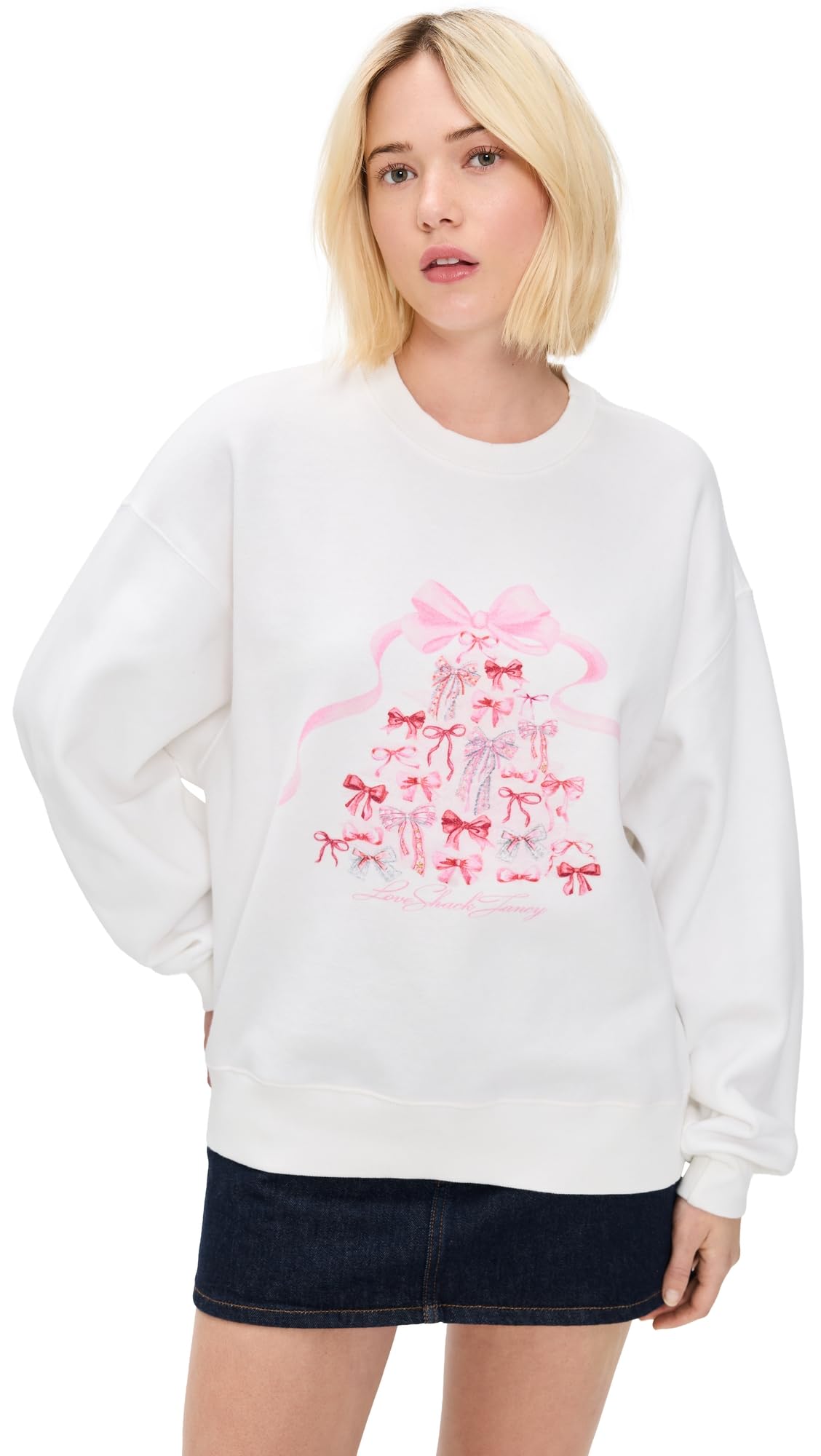 LOVESHACKFANCY Womens Havenleigh Pullover