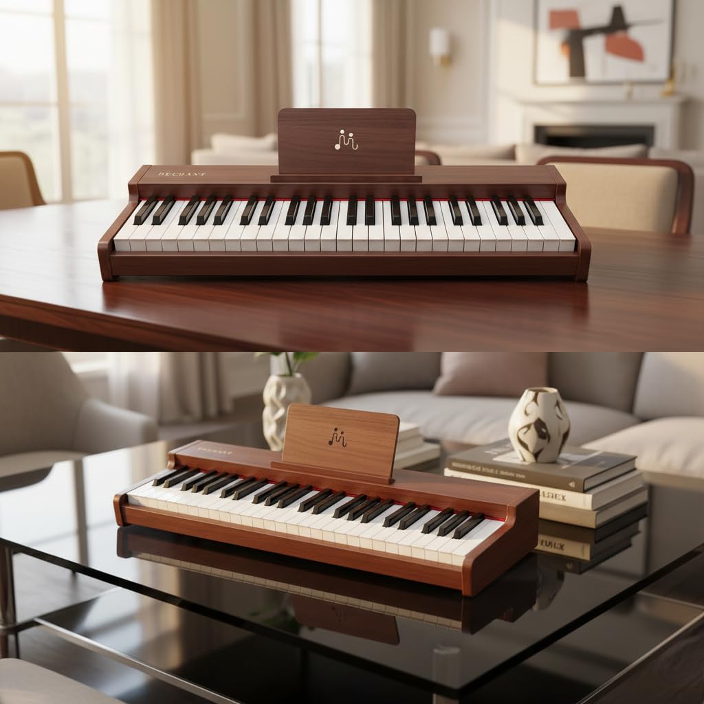 Dechant 49-Tasten Digitalpiano – Perfekt für Anfänger mit Tragetasche