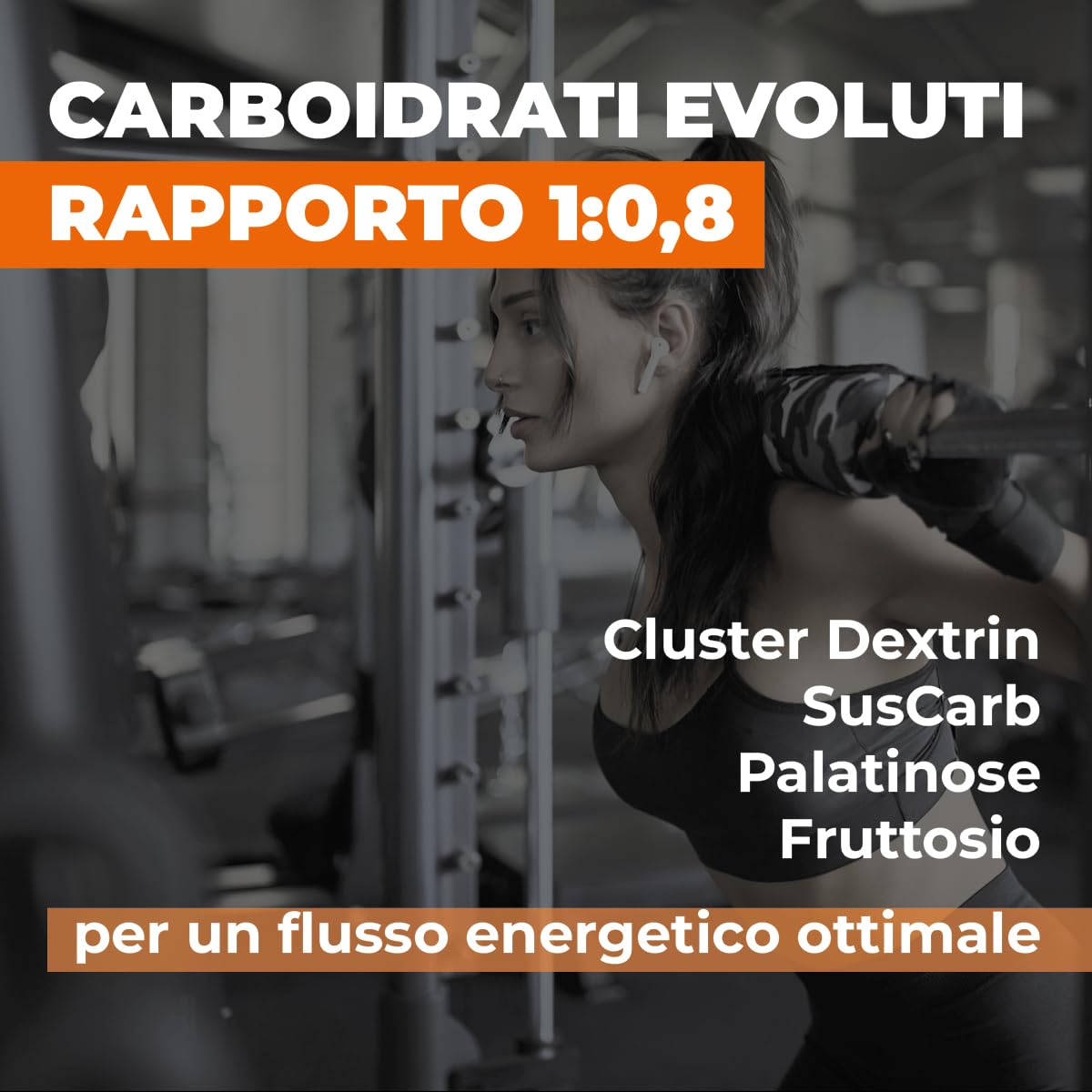 Super Dextrin PRO EthicSport – Carboidrati evoluti 1:0,8 (Glu:Fru) con Cluster Dextrin, SusCarb, Palatinose e maltodestrine – busta da 840g – gluten free, doping free tested*
