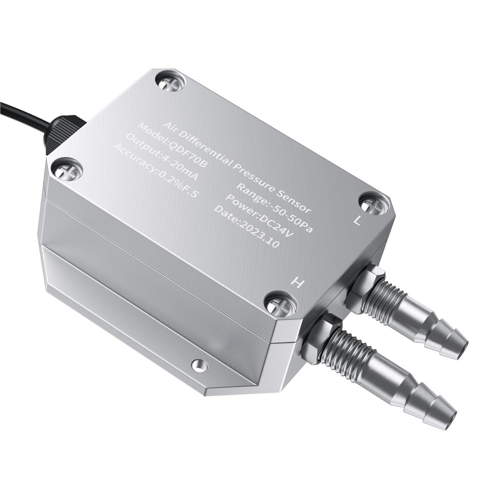 4-20mA 0-10V salida presión diferencial 1kpa Sensor de aire transmisor 1 Uds(4-20mA Output,-30KPa - 30kPa)