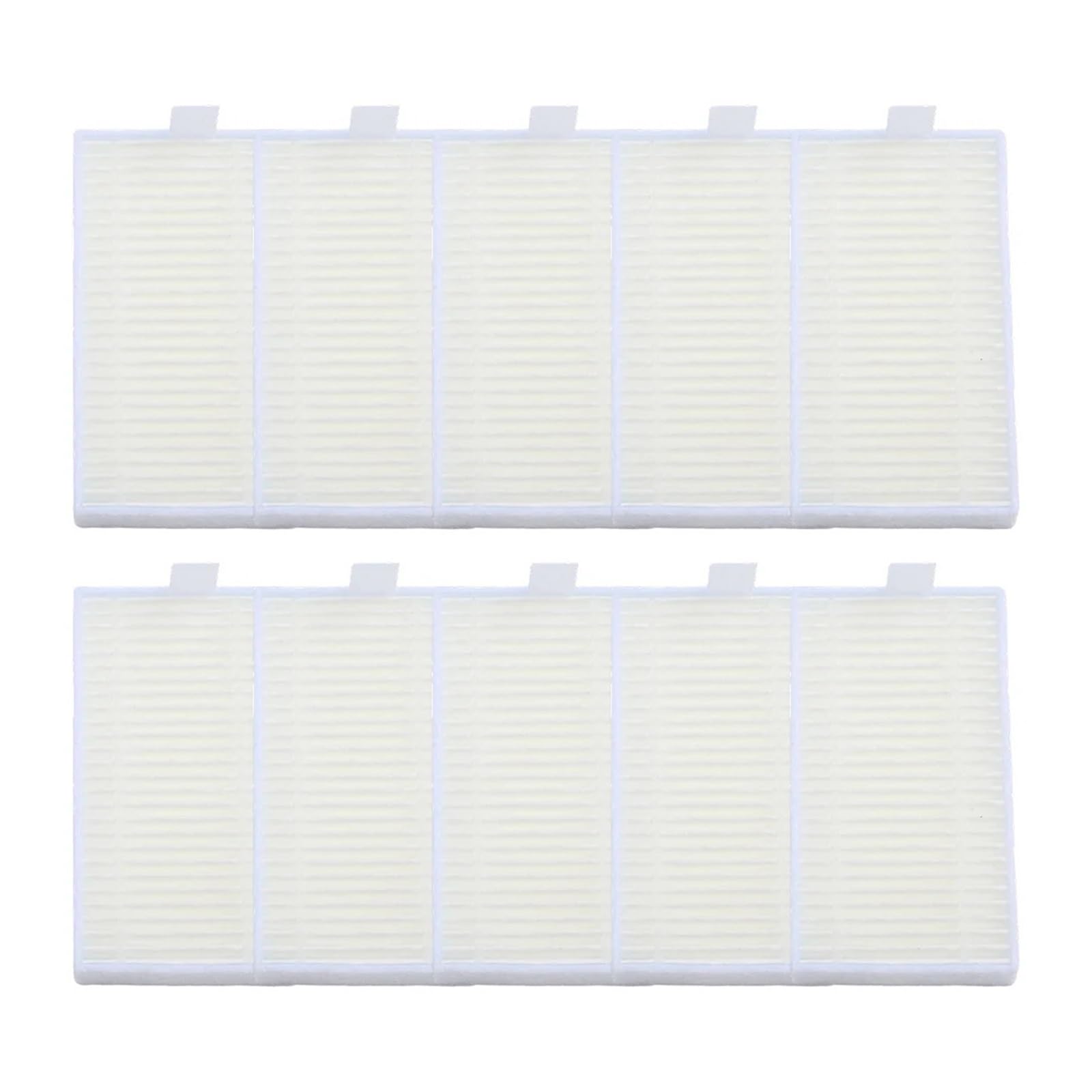 Compatible Con ILife, Filtro Lavable For Robot, Paquete De 5