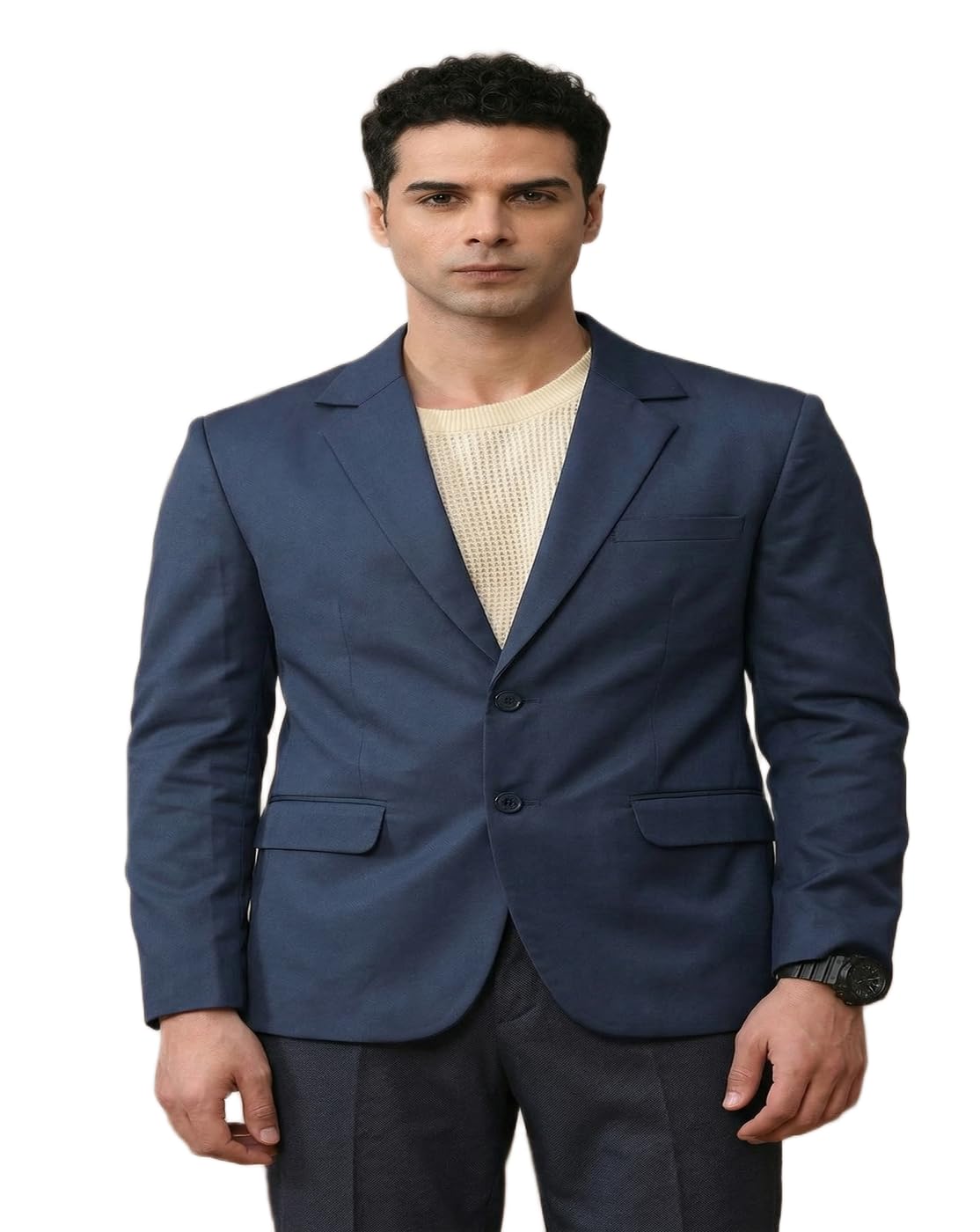 perfect productions Mens Navy Blue Blazer,Mens Navy Blue Blazer Formal 2-picture-32