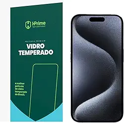 Película Hprime Vidro Temperado iPhone 15 Pro Tela 6.1
