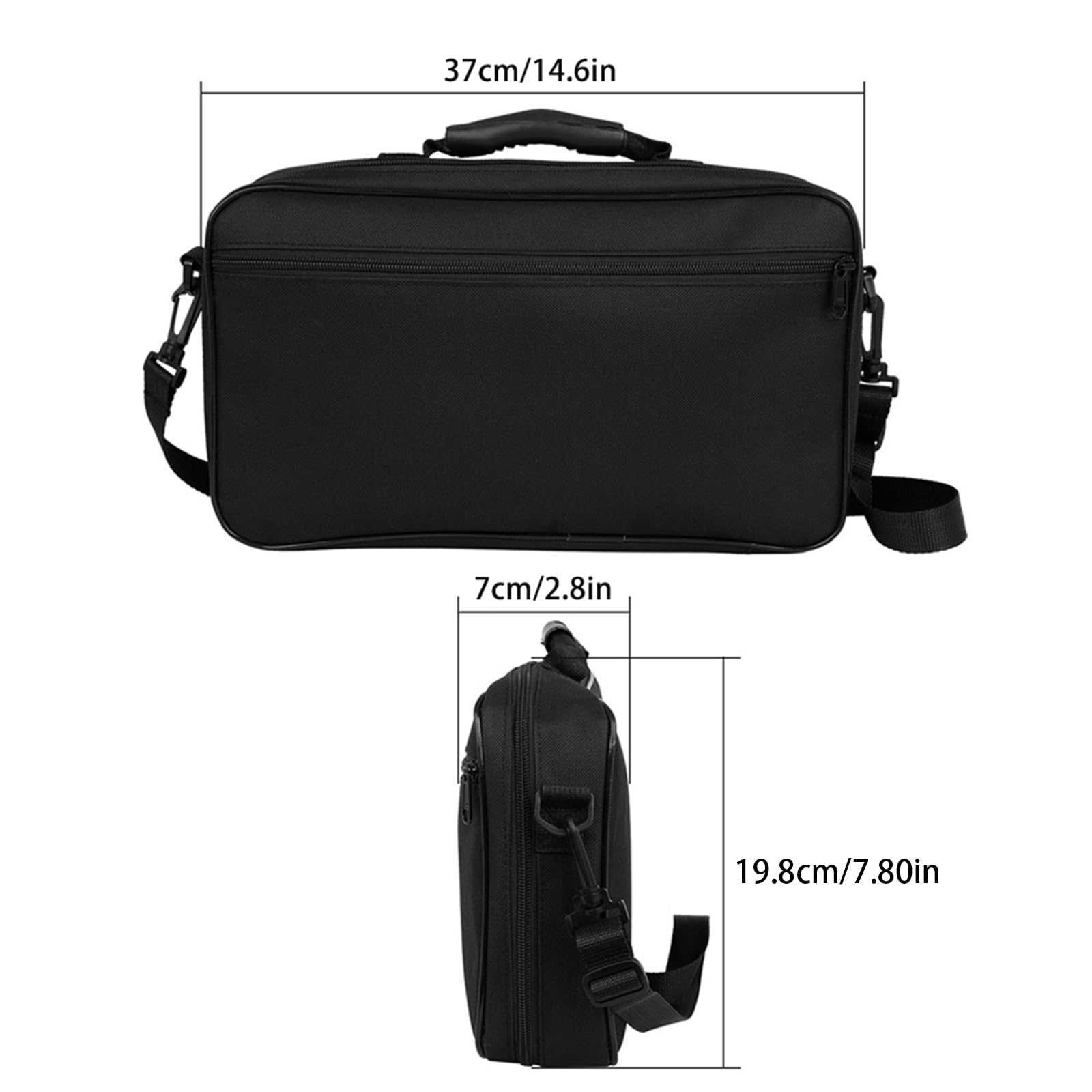 Custodia portatile per oboe, impermeabile, borsa a tracolla portatile, in tessuto Oxford, borsa per strumenti musicali