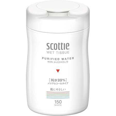 スコッティ ウェットティシュー 純水タイプ 本体 150枚
