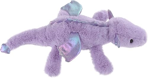 Vista 12 de Apricot Lamb Toys - Peluche de dinosaurio dragón tumbado verde, suave, perfecto para niños (dragón verde, 15 pulgadas)