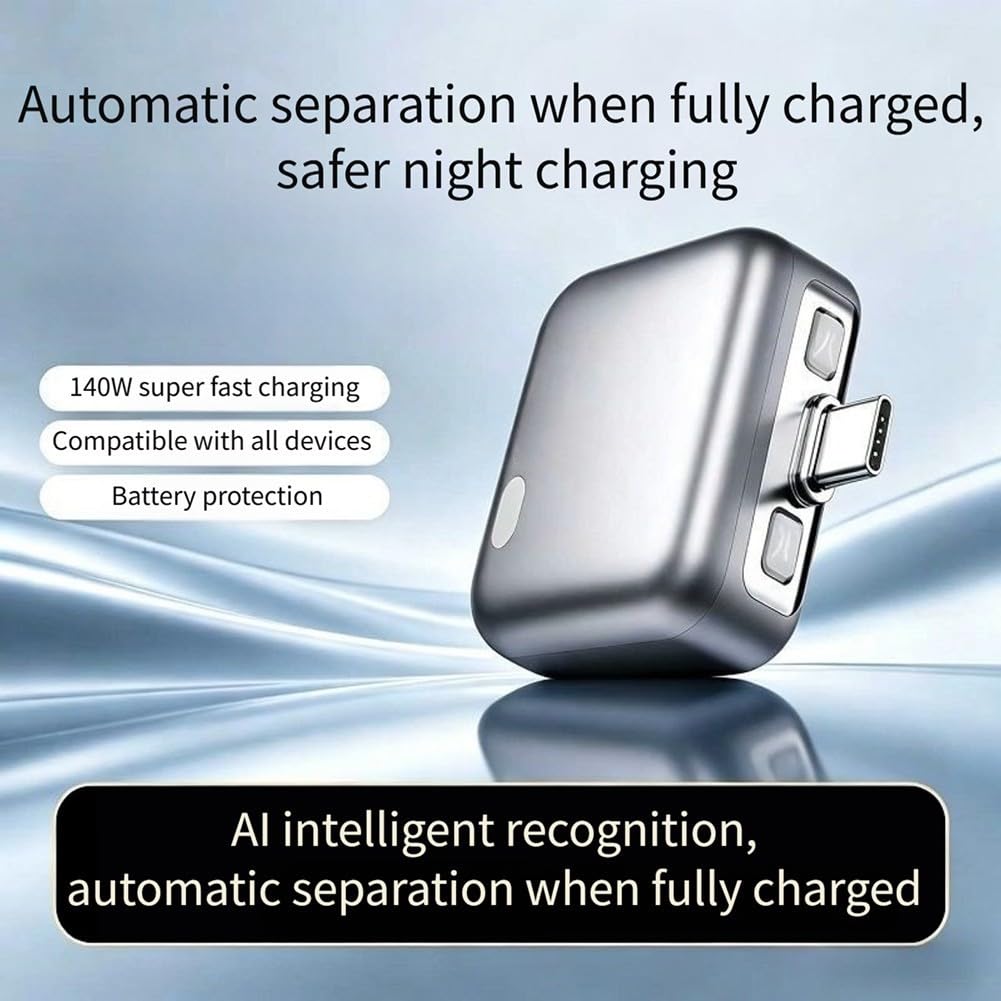 Adaptador de carga USB inteligente con desconexión automática de energía al 100% de carga para ayudar a mantener el rendimiento de la batería con el tiempo (3 piezas)