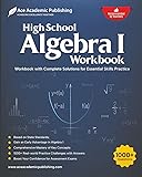 High School Algebra 1 Workbook