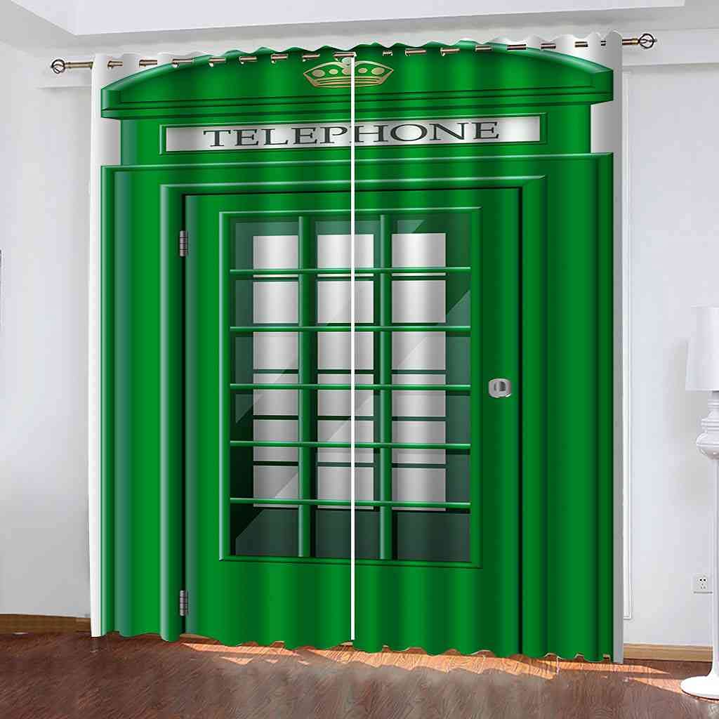 Rideaux thermiques et phoniques cabine anglaise pour bloquer le froid et le bruit du salon