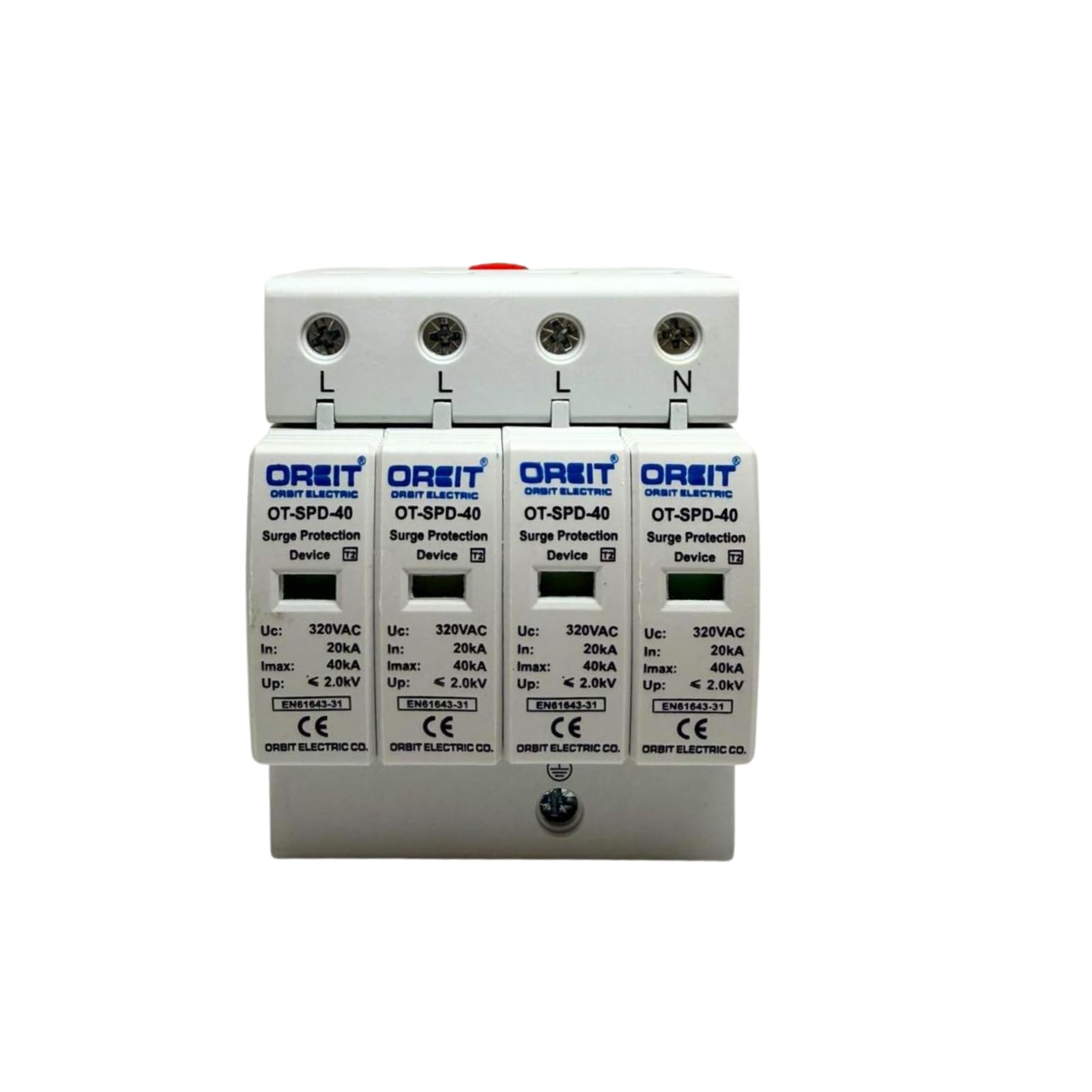 Orbit AC Surge Protection Device (SPD) 4 Pole 320V | Replaceable Cartridge | Fast Response Protection for Solar Panel, Inverter & Electrical Systems-image-6
