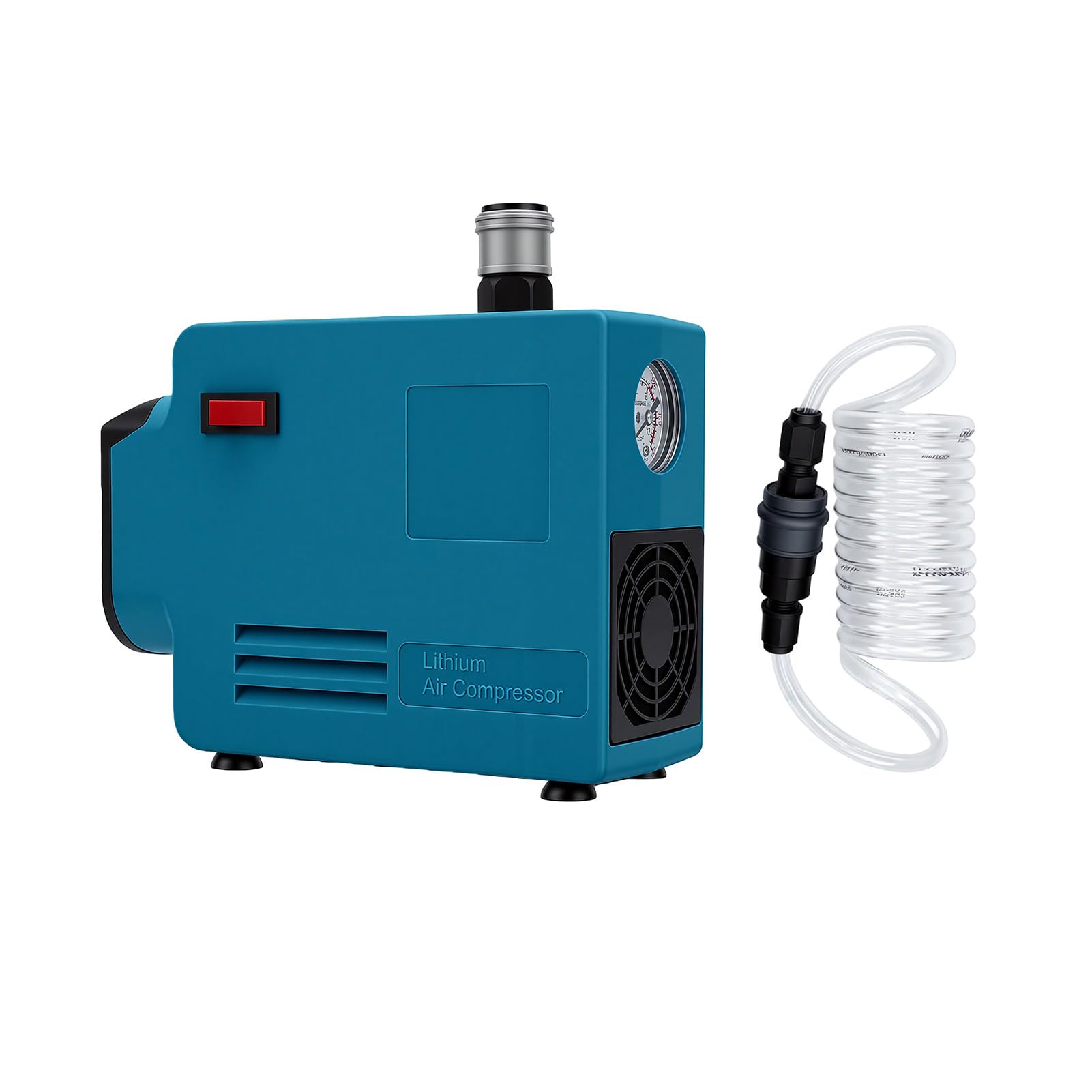 Eujgoov Compressore D'aria Senza Fili 175PSI Senza Spazzole Olio per Pistola Sparachiodi