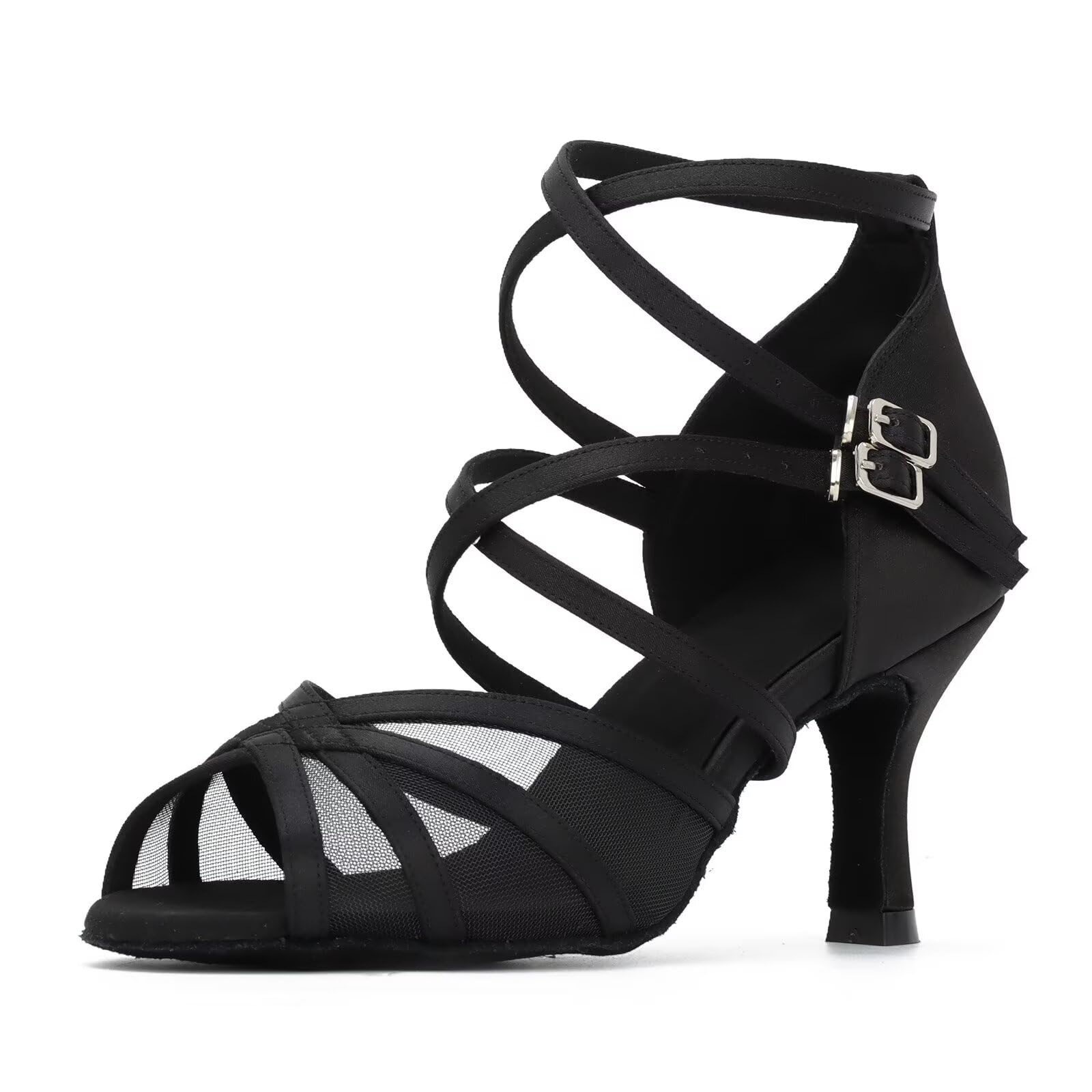 Buty do tańca dla kobiet latynoskie balowe buty ślubne siatkowe ślubne ślubne formalne buty do tańca