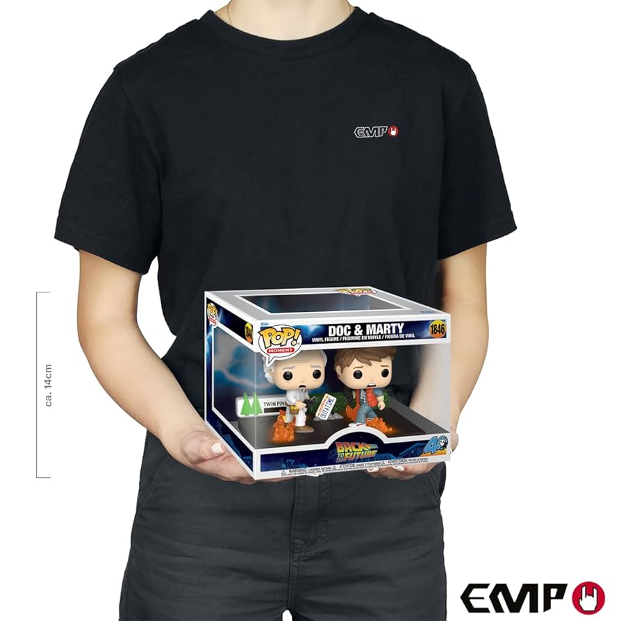 ファンコポップ:モーメント 「バック・トゥ・ザ・フューチャー　ドク ＆ マーティ Amazon.com: Funko Pop! Moment: Back to The Future - Doc