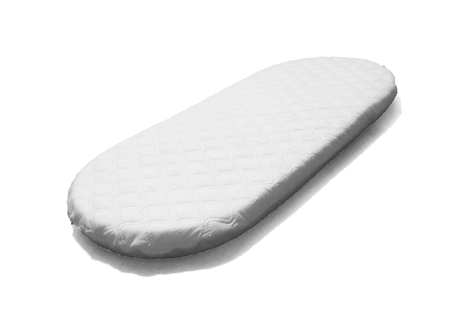 Suzy® Microfibre Hypoallergenic Moses Basket Mattress 66x28 x 4cm Thick