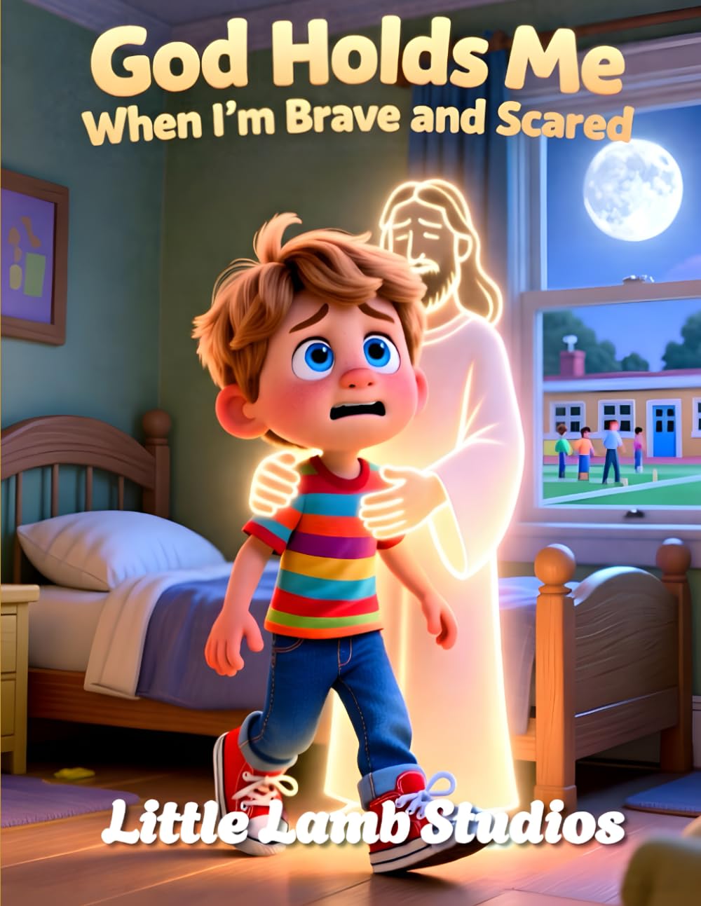 God Holds Me When I’m Brave and Scared: A Faith-Based Christian Picture Book Helping Children Feel Safe Through Big Feelings and New Experiences: 7 (God’s Love for Little Hearts)