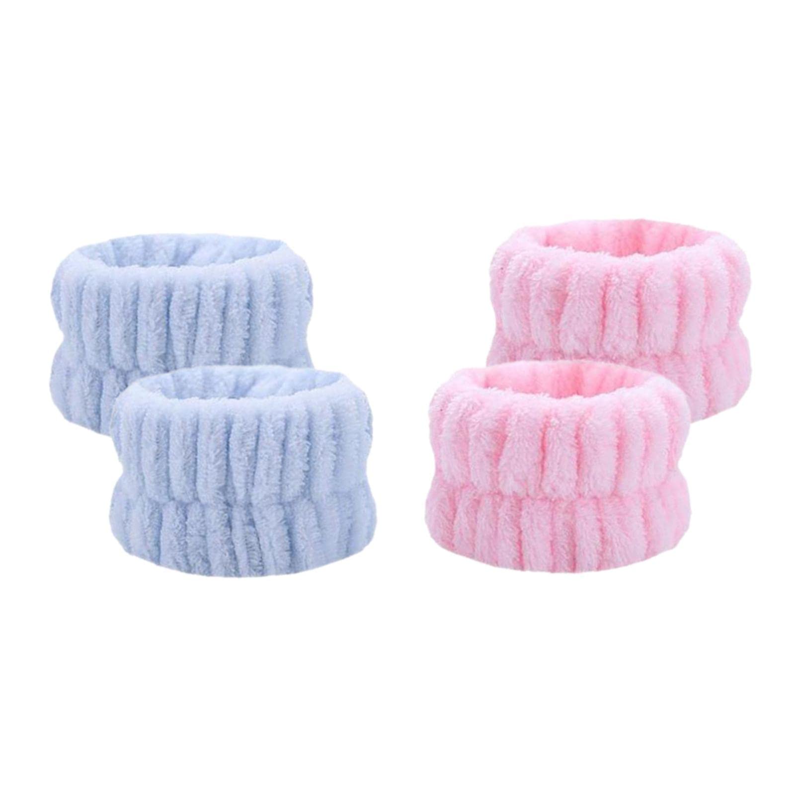 ARTISOUL® 2 Pair Absorbent Towel Portable for Party Blue Pink | Clothing, Shoes & Accessories | Womens Accessories | Hair Accessories 2